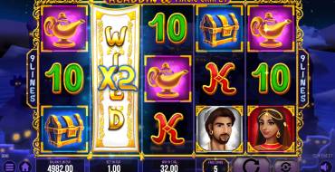 Aladdin and The Magic Carpet: Giri gratis