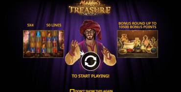 Aladdin’s Treasure: Caratteristiche uniche