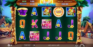 Aloha King Elvis: Slot machine