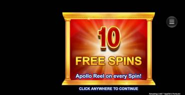 Amazing Link Apollo's Fortune: Giri gratis