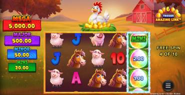Amazing Link Cluckin' Riches: Giri gratis