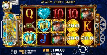 Amazing Money Machine: Vincite