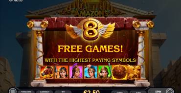 Amazons Riches: Giri gratis e/o respin