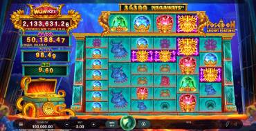 Ancient Fortunes Poseidon: WowPot Megaways: Interfaccia