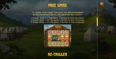 Arthur’s Fortune: Giri gratis