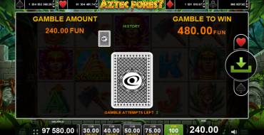 Aztec Forest: Gioco del rischio