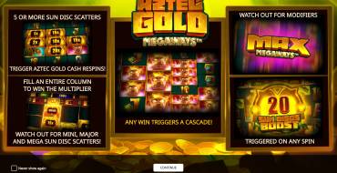 Aztec Gold Megaways: Slot machine Aztec Gold Megaways