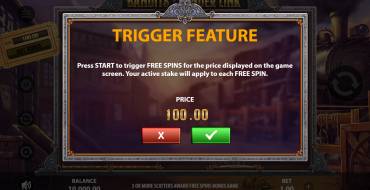 Bandits Thunder Link: Acquisto di un bonus