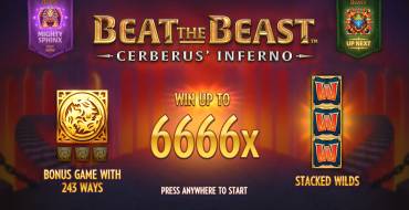 Beat the Beast Cerberus’ Inferno: Tema