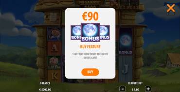 Big Bad Wolf Megaways: Bonus d'acquisto