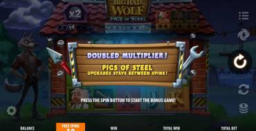 Big Bad Wolf: Pigs of Steel: Giri gratis e/o respin