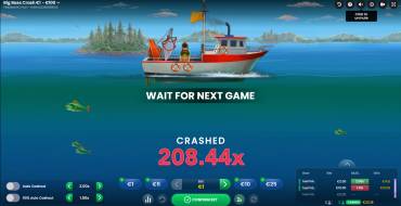 Big Bass Crash: Slot machine