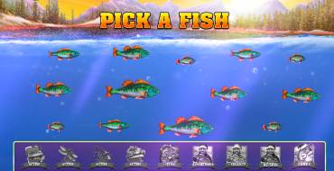 Big Catch Bass Fishing Christmas: Giochi bonus