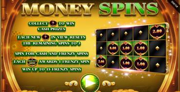 Big Money Frenzy: Giri gratis e/o respin