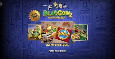 Bill & Coin 2 Mummy Mischief: Caratteristiche uniche