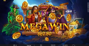 Blackbeard’s Bounty: Vincite