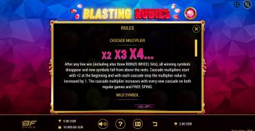 Blasting Rubies: Caratteristiche uniche