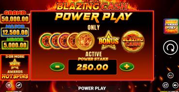 Blazing Cash: Caratteristiche uniche