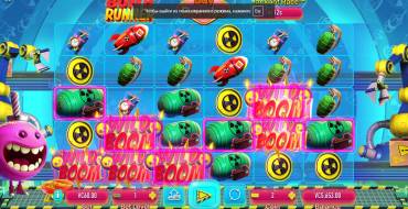 Bomb Runner: La schermata principale