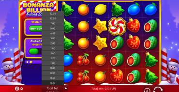Bonanza Billion X-mas Edition: Offerta