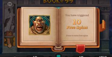 Book of 99: Freespins e/o respins