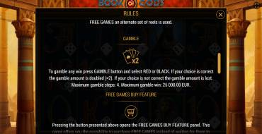 Book of Gods Dice: Gioco del rischio