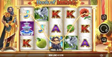Book of Midas: La linea per vincere