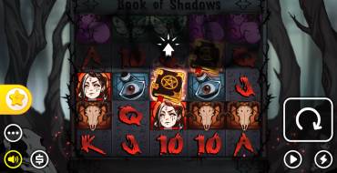 Book of Shadows: Slot machine