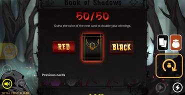 Book of Shadows: Gioco del Rischio con le carte