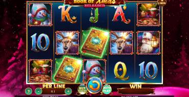 Book of Xmas Reloaded: Slot machine