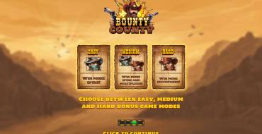 Bounty County: Caratteristiche uniche