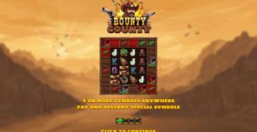 Bounty County: Caratteristiche uniche 2