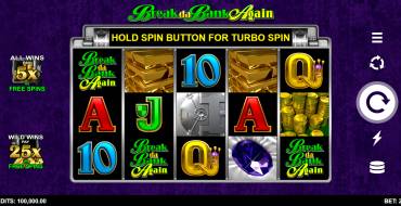 Break da Bank Again: Slot machine