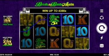 Break da Bank Again: Caratteristiche uniche