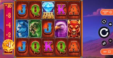 Buffalo Freedom DoubleMax: Slot machine
