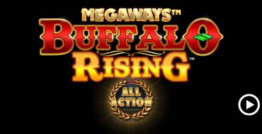 Buffalo Rising Megaways All Action: Buffalo Rising Megaways slot machine All Action