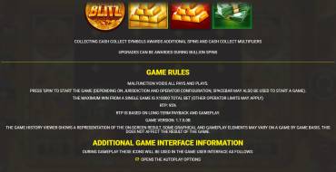 Bullion Blitz: Regole