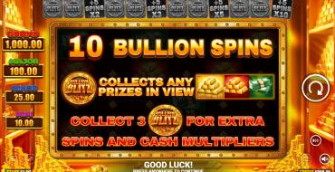 Bullion Blitz: Giri gratis e/o respin