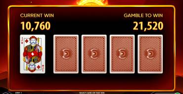 Burning Coins 20: Gioco del rischio