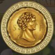 Moneta simbolo in Glory of Rome slot