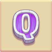 Q simbolo in Oink Farm slot