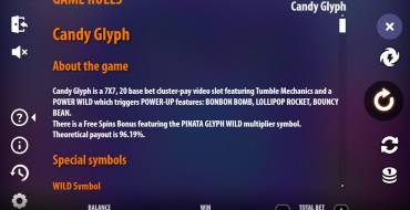 Candy Glyph: Regole
