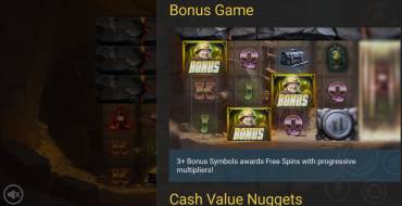 Canyon Riches: Giochi bonus