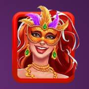 Carnival Queen 2: Un partecipante al carnevale dai capelli rossi con una maschera arancione