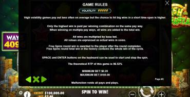 Cash Bonanza: Regole