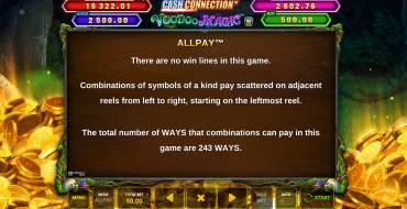 Cash Connection — Voodoo Magic: Regole
