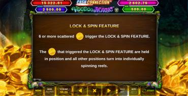 Cash Connection — Voodoo Magic: Giochi bonus