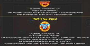 Cash Strike Power Up: Giochi bonus