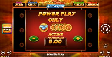 Cash Strike Power Up: Caratteristiche uniche