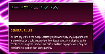 Cash Vegas: Regole